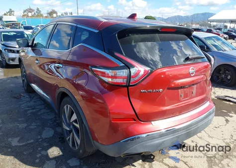 2018 Nissan Murano Platinum z USA, uszkodzony, nr VIN 5N1AZ2MG1JN159929